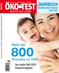 Ökotest Jahrbuch Kleinkinder für 2016