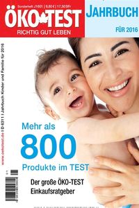 Öko-Test Jahrbuch Kleinkinder für 2016