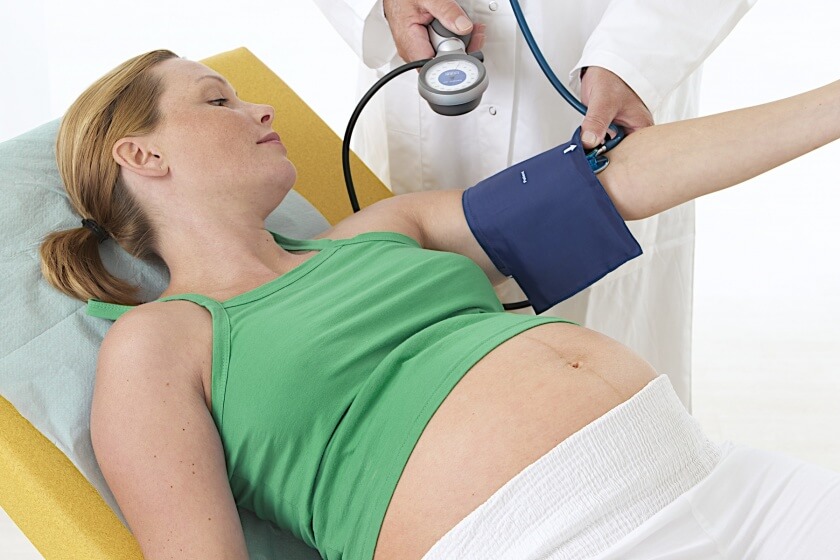 Schwangere mit Bluthochdruck