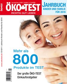 Ökotest Jahrbuch Kinder & Familie Cover für 2016